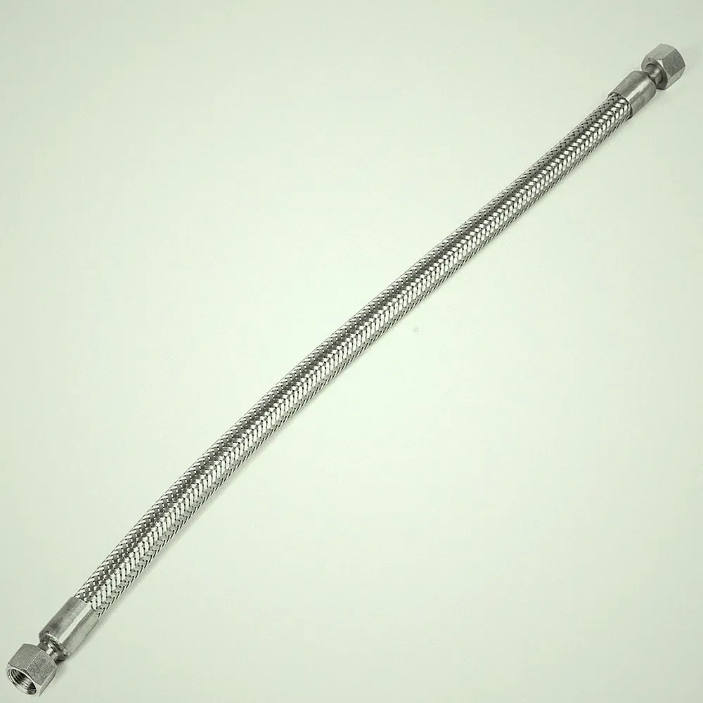 1/2" x 24" Stainless Steel Compressed Air Line Metal Flex Hose Compressor Tube