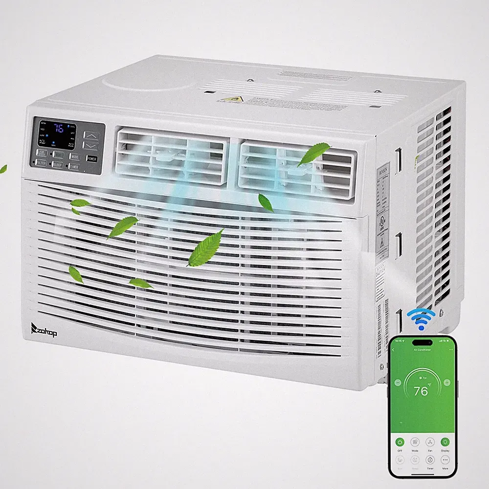 14000BTU Window Air Conditioner, Energy-Saving Window AC Unit & Window Kit Wifi