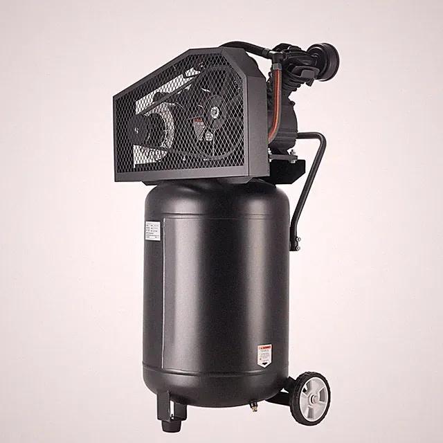 Steel 20-Gal Oil Air Compressor, 2HP, 6.5 SCFM@90PSI, 135PSI Max, Wheeled, 120V