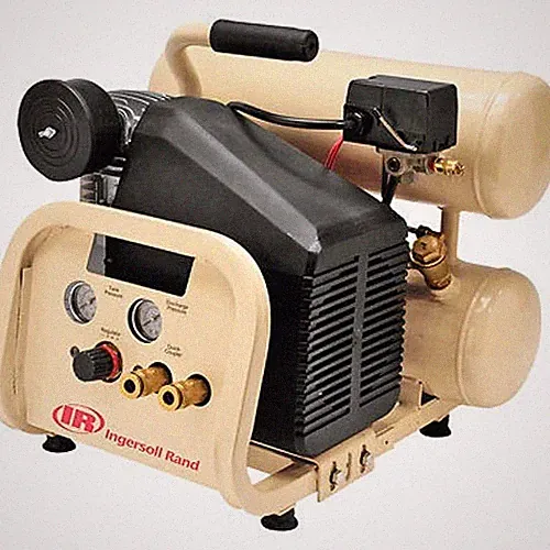 Double Stacked Air Compressor - 2 HP - 4 Gallon Capacity - Commercial Duty