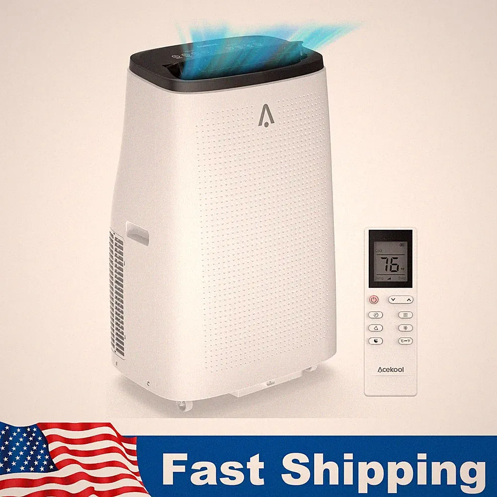 Portable Air Conditioner 15000BTU 3IN1 Air Conditioner Fan 850 Sq.Ft. 24 H Timer