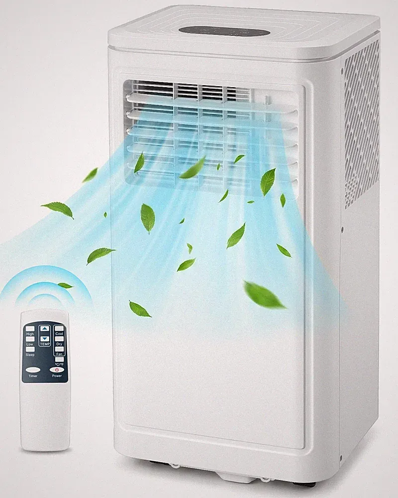 Portable Air Conditioners 10,000 BTU ASHRAE Quiet Standing AC Unit for Bedroom