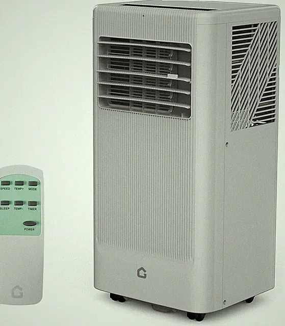 Portable RC Air Conditioner,3-in-1 Floor AC Unit for Rooms Up to 350 Sq.ft New