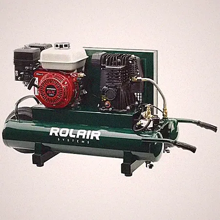 Rolair 4090Hmk113-0001 Portable Gas Air Compressor, 9 Gal., 5.5Hp