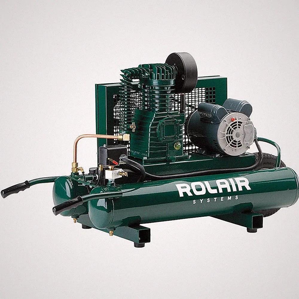 ROLAIR 5715K17 Portable Air Compressor,9gal,Wheelbarrow 26JY38